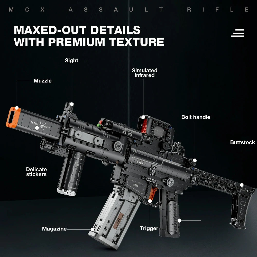 MCX ASSAULT RIFLE | 1598 PCS